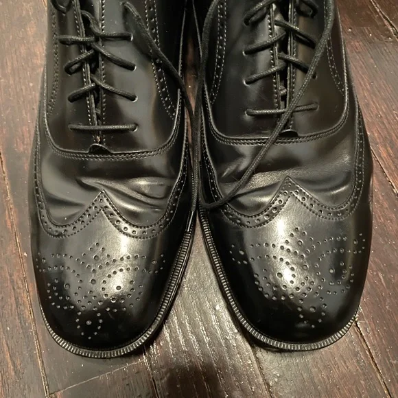 Bostonian Men’s Size 10 Black Dress Shoes - Picture 7 of 7